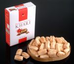 Khari Biscuit is a baked 'Rough Puff Pastry' eaten as a snack in India specially during teatime.
Khari is also known as Salted Puff. It makes one of the best combinations with a cup of tea. It is regarded as one of the tastiest savories to have at tea time. 
Khari, with its delicate thin layers is fun to eat.